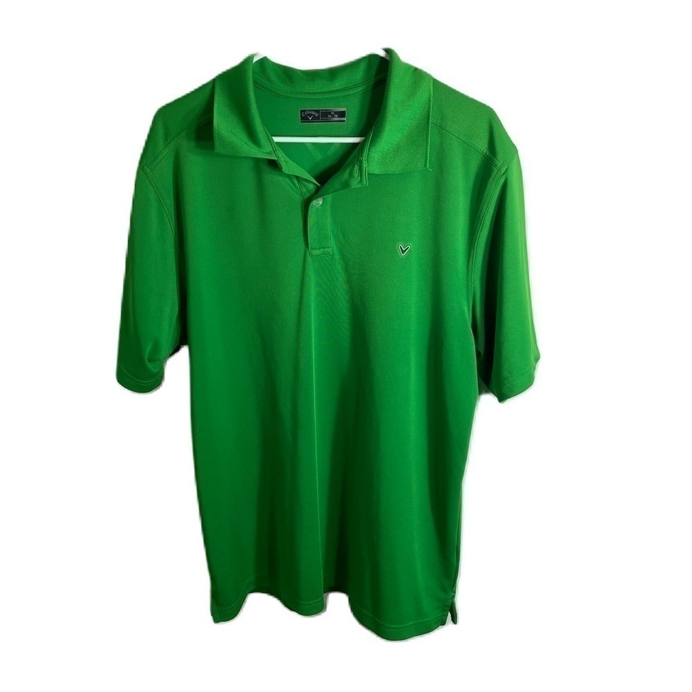 Callaway Green Polo Shirt Golf XL Men’s